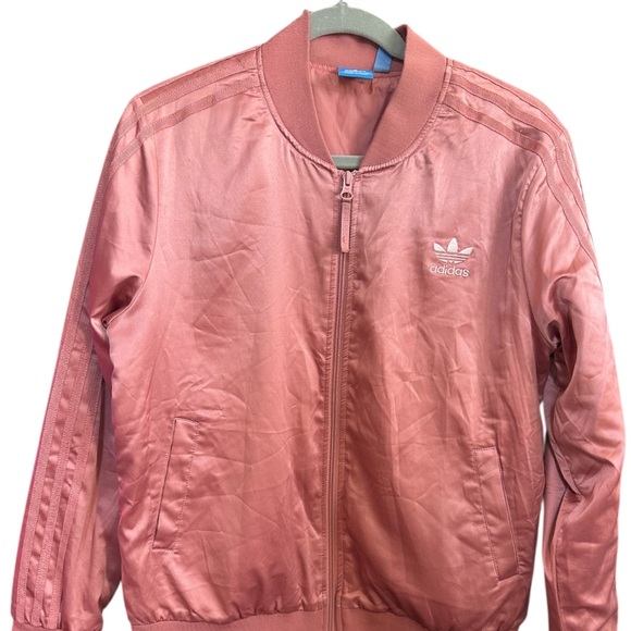 Adidas Pink Bomber Jacket - Picture 1 of 3